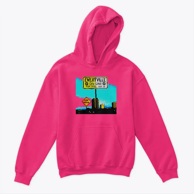 Kiddie Hoodie: Emeryville Love