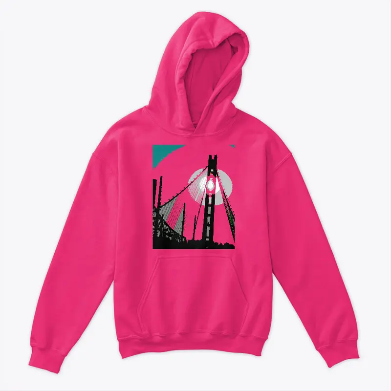 Kiddie Hoodie: Oakland Bay Bridge