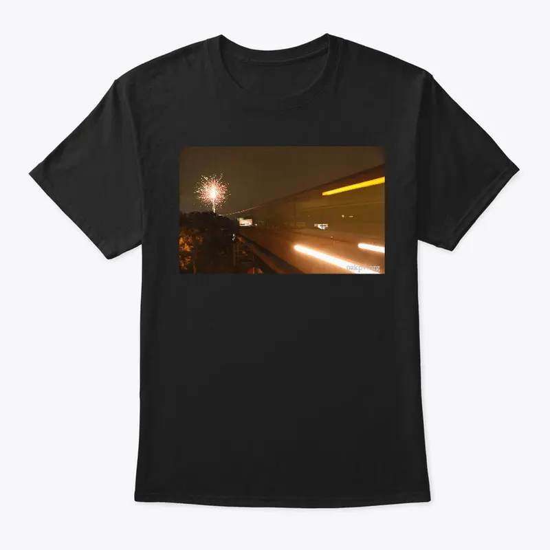 BART Tees: Fireworks Over BART